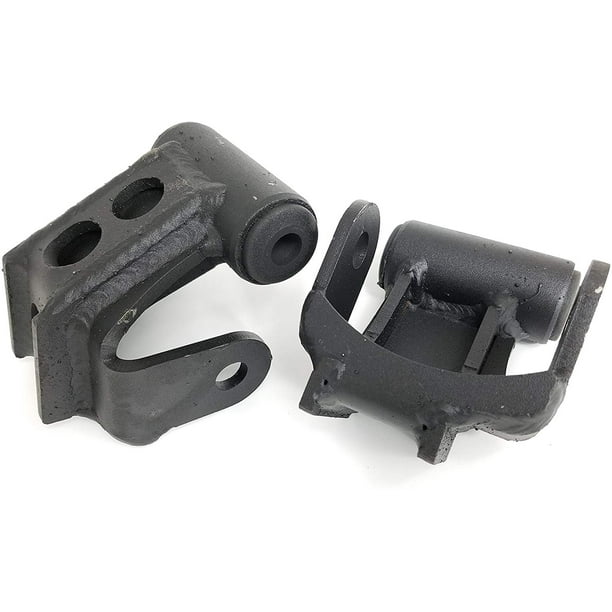 TS Fits Dodge Ram 2500 3500 Pickup Truck 94-02 Rear 2 Lowering Leveling Shackles 4wd for 3.5 wide leafs